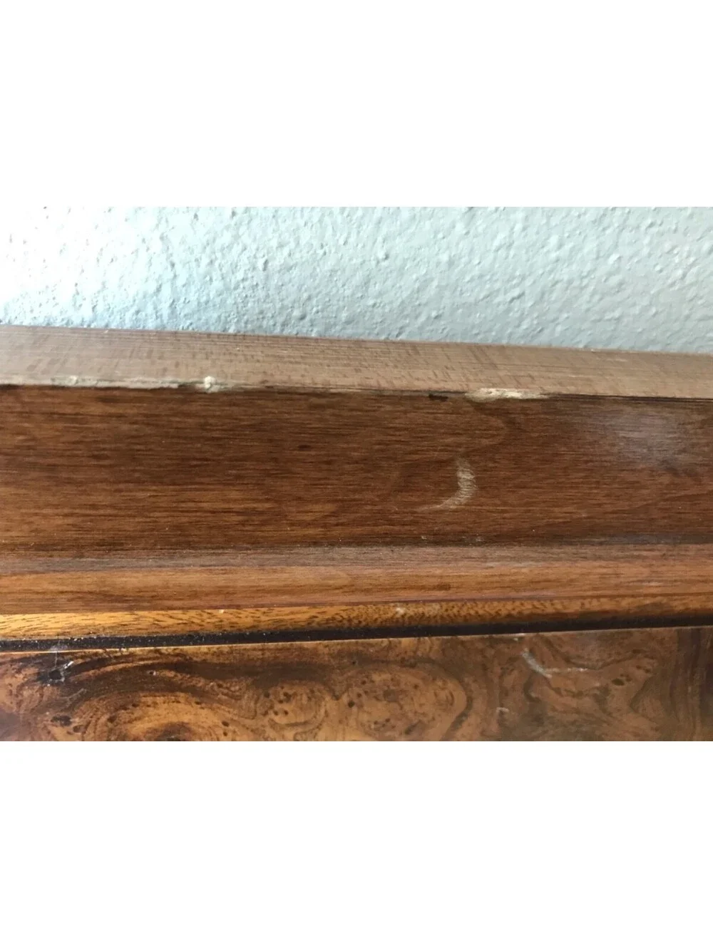 Vintage 1972 Thomasville Stroupe Mirror solid Wood Boho 49